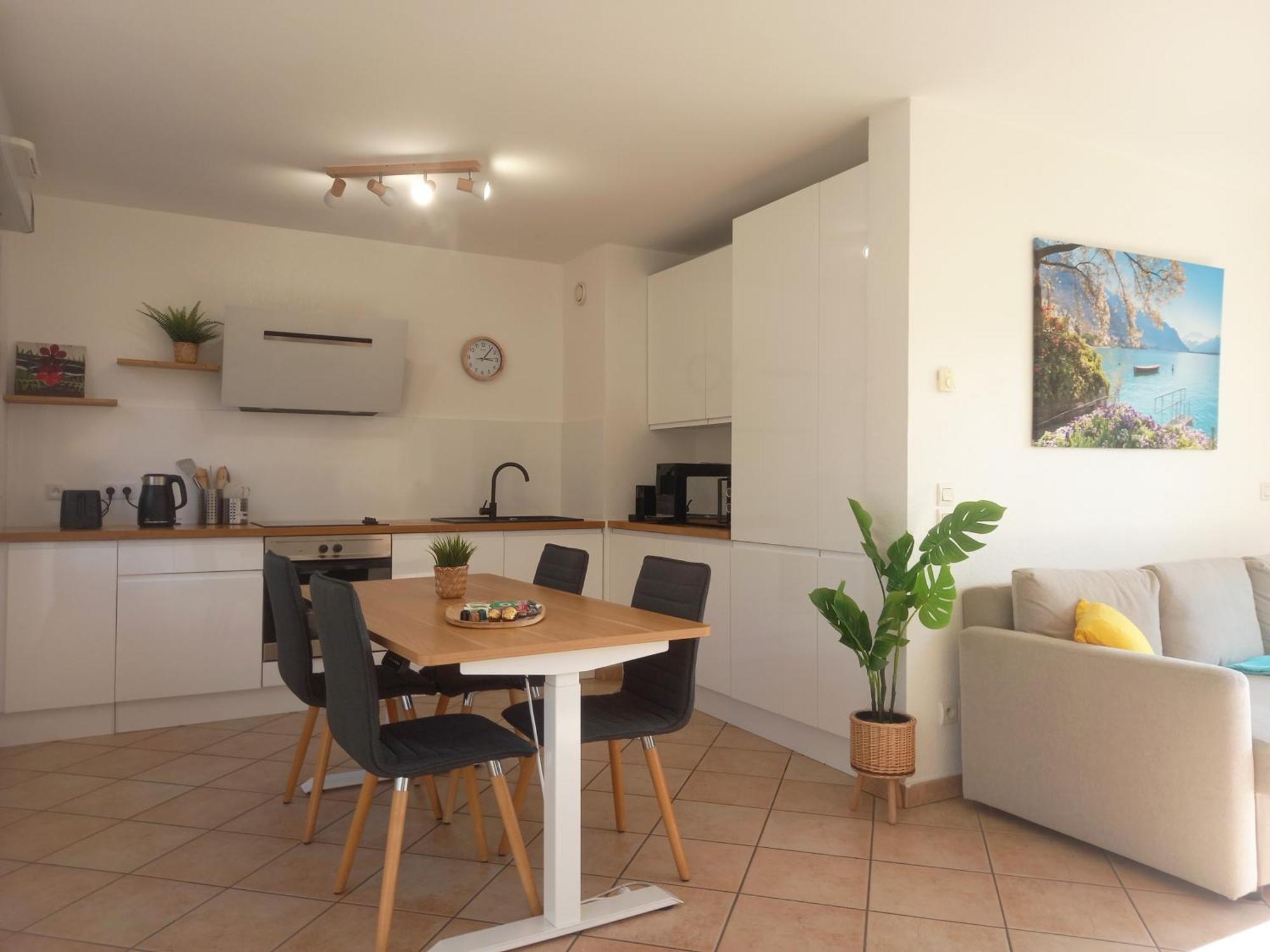 T2 De 56M2 - Geneve A 5 Min- Parking Prive Gratuit Apartment Saint-Julien-en-Genevois Exterior foto